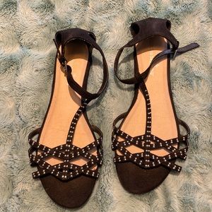 Black sandals